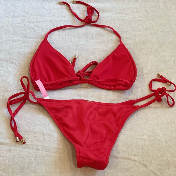 Red string Bikini Set - Picture 4 of 4